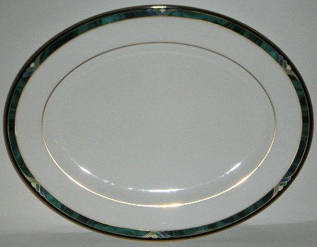 Plat ovale Lenox Kelly grand modèle 34 cm pour service de table