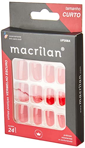 Macrilan Up208A Unha Vermelho Esc