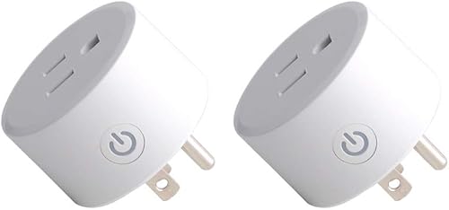 Zigbee Smart Plug - Adaptador de enchufe inteligente compatible con Alexa, Echo (4 generación) Echo Plus (2) Google Home, SmartThings Hub, eWeLink,