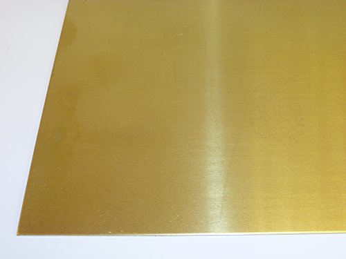 Plaque En Laiton 0,02 X 100 X 1000 Mm - Feuille Métal Laiton Fine Pour Modélisme Et Précision