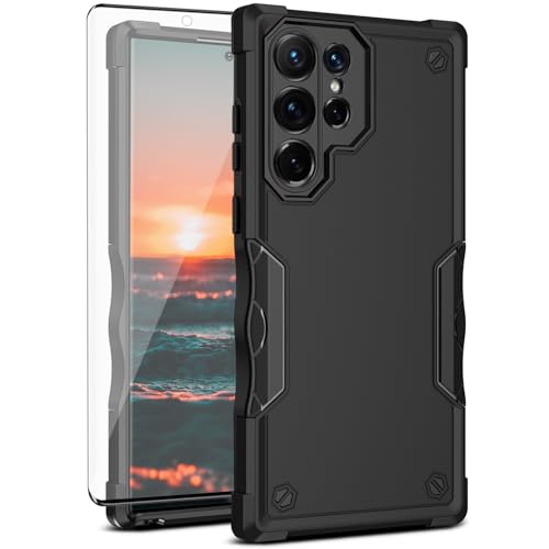Coque Samsung Galaxy S22 Ultra 5G antichoc coque rigide protection verre trempé