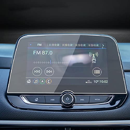 Écran de navigation protégé des rayures avec le verre trempé Chevrolet Tracker