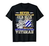 3rd Infantry Division Veteran Fort Stewart Georgia Retro Tee T-Shirt
