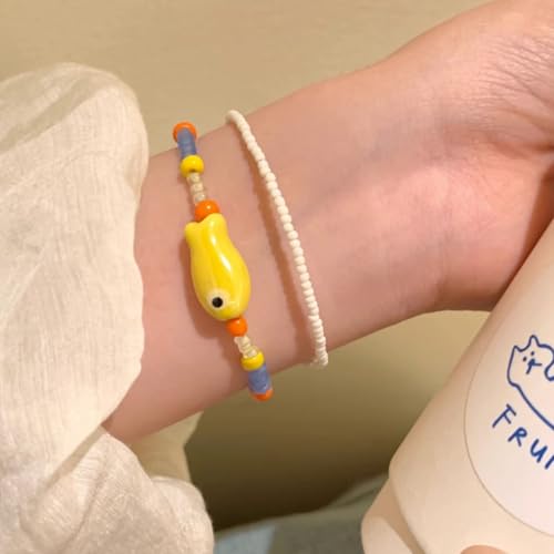 Fish Bracelet for Women Adjustable Fishing Jewelry Ocean Charm Wristband Nautical Gift Accessories for Her3