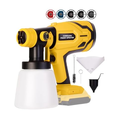 Cordless Paint Sprayer for De-Walt 20V Battery Cover