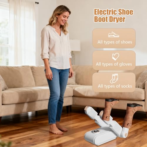 Séchoir à bottes pliable à chauffage programmable 3 niveaux - 2