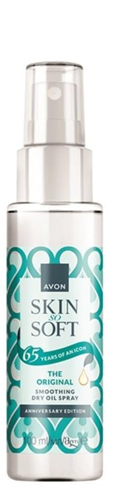Avon Skin So Soft Dry Oil Spray with Citronella 100ml travel size - famous as an alternative to mosquito repellant (1, Original SSS)