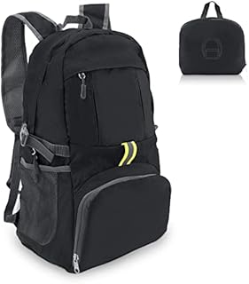 Waterproof Rucksack Backpack, Welltop 35L Foldable Rucksack Bag, Lightweight Travel Day Bag Daypack for Men Women Kids Outdoor Camping Mountaineering Walking Cycling Climbing