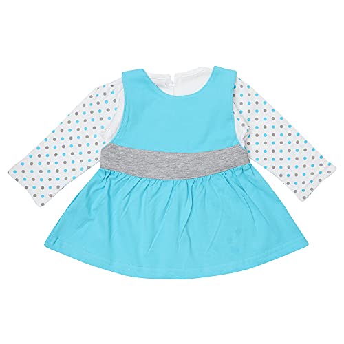 Image of NammaBaby Baby Girl's A-Line Mini Frock Dress (Pack of 1)