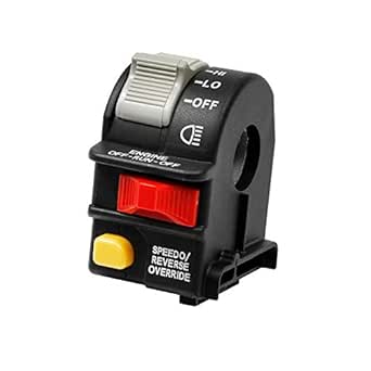 Polaris Headlight Bar Polaris Sportsman 450 Accessories Handlebar Headlight Switch Hi/Lo/Off Beam Light/Kill/Stop Light Bar Switch - Foto 9