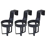 Cigooxm 3Pcs Car Truck Rack Water Cup Holder Bottle Drink Holder Car Interior Door Window Mount Brac