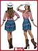 Smiffy's Smiffys-24648S Disfraz de muñeca de Rodeo, con Falda, Camisa y Gorro,...