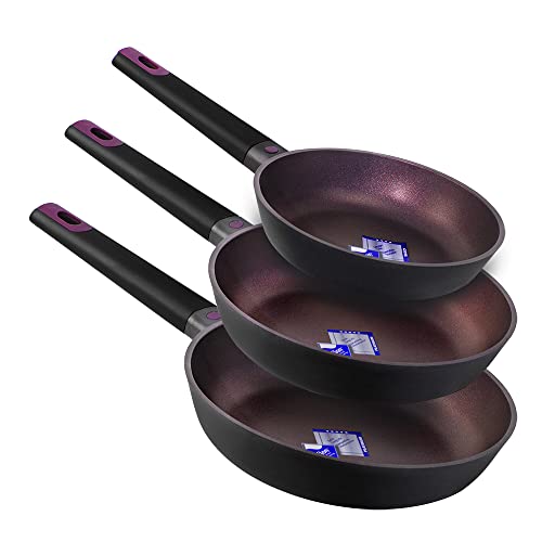 Cecotec Set de Sartenes Polka Experience 20-24-28 Bucket Set Titan. Diámetro 20-24-28 cm,...