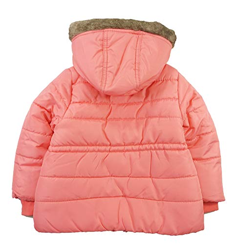 Carter's Little Girls' Navy & Gold Dot Outerwear Coat3