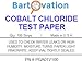 Cobalt Chloride Test Paper [Vial of 100 Strips] for Water, Moisture and Humidity Detection