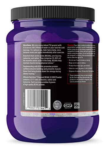 BCAA 12000 Powder (228g) - Ultimate Nutrition