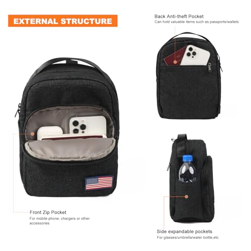 Bolso Besnfoto para cámara pequeño y resistente al agua miniatura 3