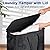 Vincona Slim Laundry Hamper with Lid and Wheels, Small Rolling Laundry Basket with Handle for Small Spaces, Tall Dirty Clothes Hampers for Dorm, Bathroom and Bedroom, 75L Black