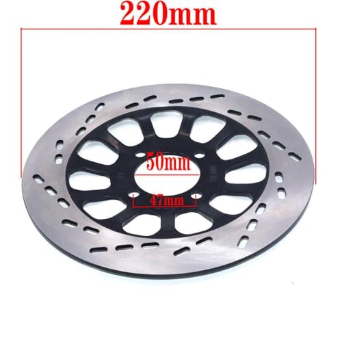 Disque de frein 220mm robuste compatible GS125 et dirt