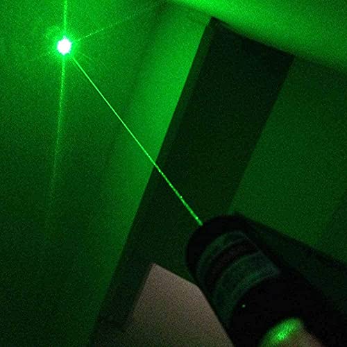 Image of Ultra Powerful Green Laser Pointer Pen, 1000 FT Range with Adjustable Cap for Presentation, Long Range Laser Beam with Extra Disco Light Effect, Ideal for Project Design and Professional Use