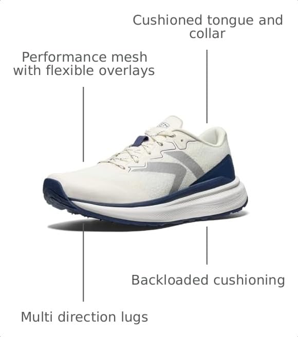 Image of KEEN Men's WK500 Breathable Comfortable Supportive Walking Shoes