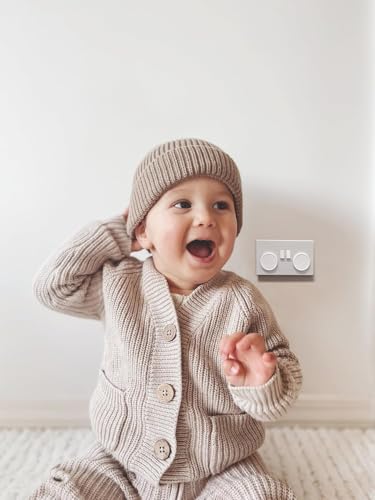 Cache-prises de sécurité Dreambaby blanc pour prise électrique lot de 12 - 5