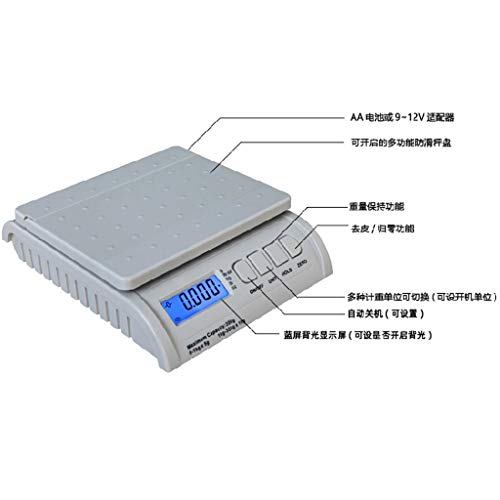 Báscula digital industrial para gran capacidad peso postal miniatura 5