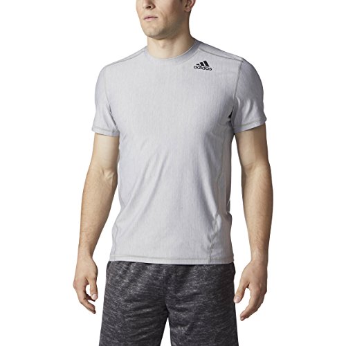 T-shirt adidas homme sport contre l'inconfort de la transpiration gris taille S