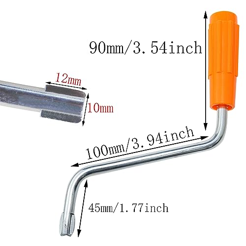 Lovelysp Pasta Machine Handle and Holding Clip Pasta Machine Replacement Handle Pasta Machine Replacement Table Clamp Kitchen Pasta Machine Accessories-1Set