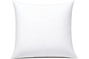 Premium 18"x18" Pillow Insert, Plush Hypoallergenic Pillow Stuffer
