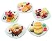 ThaiHonest 5 Dollhouse Miniatures Pancake & Waffle Food Supply Handcrafted ,Tiny Food