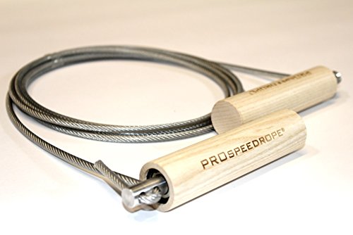 Foto von Springseil PROspeedrope | Qualitäts-Kugellager | Fitnesstraining |Leistungssport | Wettkampfvorbereitung Natural