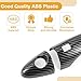 Partuto Smart Car Door Handle Cover Trim - Car Side Door Handle Cover - for Kia Optima K5 2011-2015 Carbon Fiber Black - 1 Set