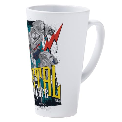 Taza Latte Transformers Megatron Metal 17 oz miniatura 2