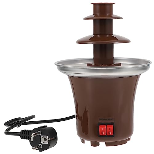 HAKIDZEL Chocolate Fountain Machine Waterfall Kitchen Supply 3-tier Chocolate Heating Machine Party Accessory Party Tool Chocolate Fountains Fondue Cheese Melting Chocolate Stainless Steel