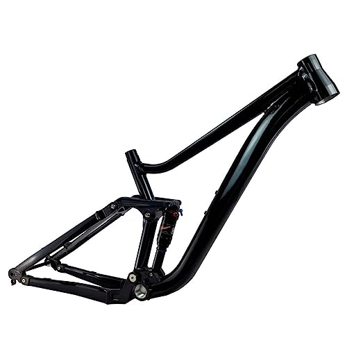 Corsa della ruota posteriore del telaio in discesa 160 mm, corsa dell'ammortizzatore posteriore dell'aria 60 mm (22 W * 210 L * 32 W), per la guida DH / XC / AM.