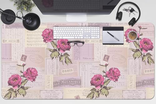 Desk Mat idéal à la maison pour créer un espace de travail inspirant et fleuri