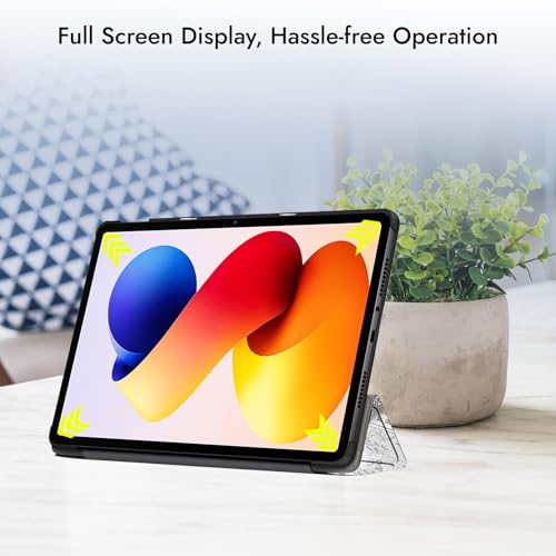 Image of Robustrion Cover for Redmi Pad 2 Pro 12.1 inch Cover Case, Trifold Cover Case for Redmi Pad 2 Pro 5G Tablet Cover [Auto Sleep Wake Support] - Eiffel