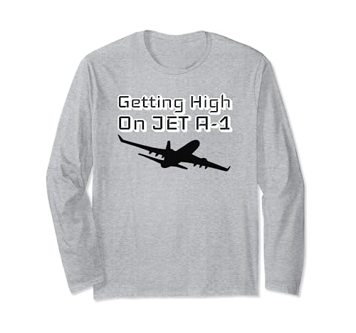 Hoch auf Jet A-1 Langarmshirt Hoch auf Jet A-1 Langarmshirt