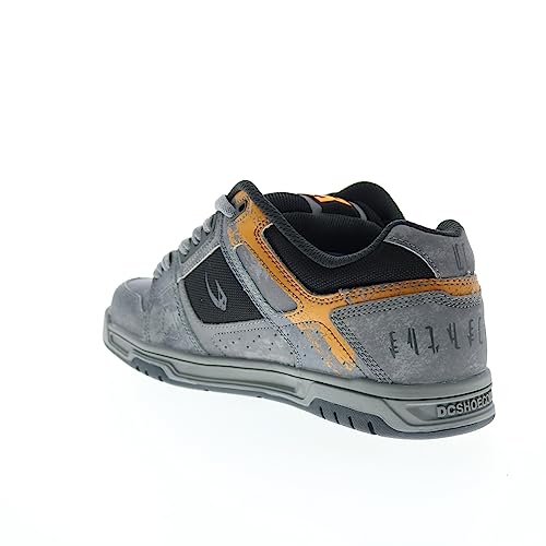 Dc Men's X Star Wars Sneaker Collection Skate Shoe, Grey/Grey/Black (Stag), 11.5 #TOP5