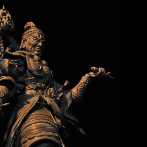 Miniatura 12 de Kaiyodo Takeya Revoltech Figura de acción: #002 Komokuten versión de madera