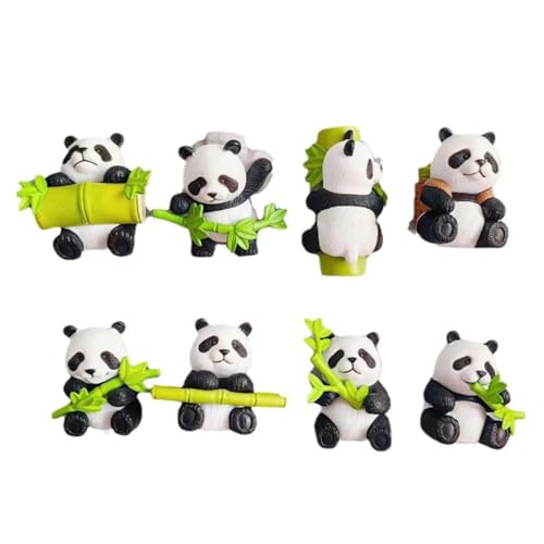 Imán decorativo magnético de pared con diseño panda miniatura 6