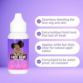 Boslance Lace Glue Wig Glue Invisible for Lace Front Wigs
