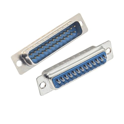Image of 1 /2 /5pcs DB9 /15 /25 /37 Gat /Pin Vrouwelijke /Mannelijke Blauw Gelaste Connector RS232 Seriele Poort Socket D-SUB Adapter(DB15,Male 1PCS)