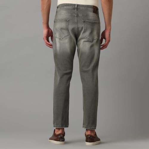 Image of VOI Jeans Men's Army Green Collin Relax Fit Jeans