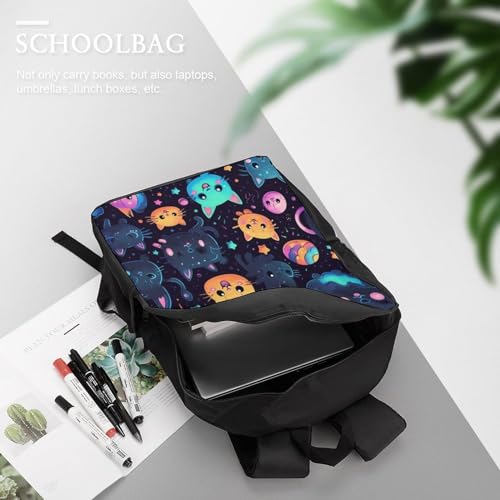 Sac à dos chat 3D ergonomique pour soulager le dos des collégiens - 5