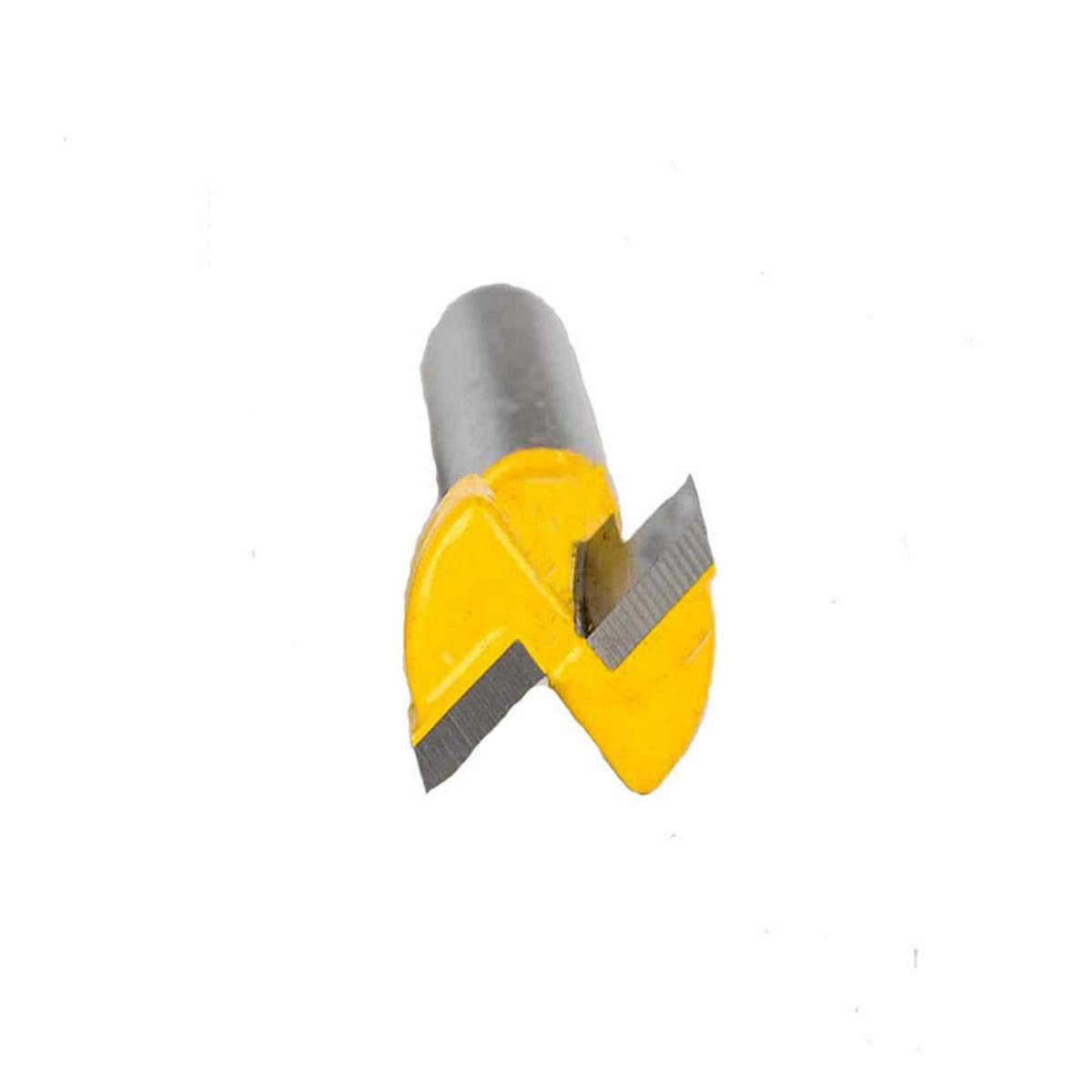 T-Slot Cutter Router Bit, Cuntting Dia. 1/2" Shank 1/2" Keyhole Router Bit, Wood Hex Bolt Woodworking Keyhole Bit, Yellow, 2 Pcs