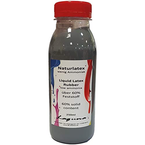 Givul - Látex líquido (250 ml, pre-teñido), color negro