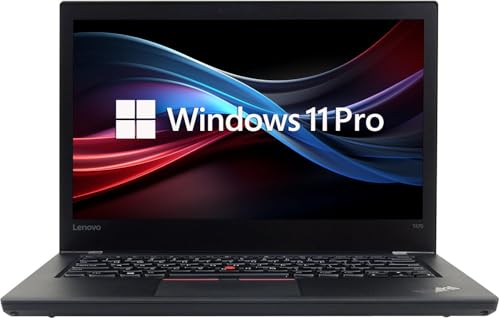 Lenovo ThinkPad T470 Business Laptop,14-Inch FHD Notebook, Intel Core i5-6300U, 16GB RAM, 512GB SSD, QWERTY Keyboard, Windows 11 Pro (Renewed)