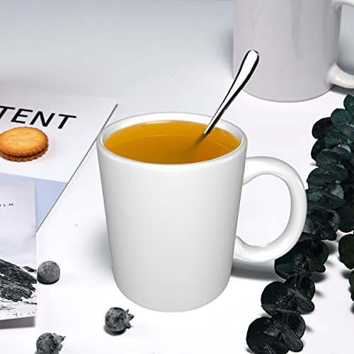 Taza personalizada de porcelana 11oz blanca miniatura 7